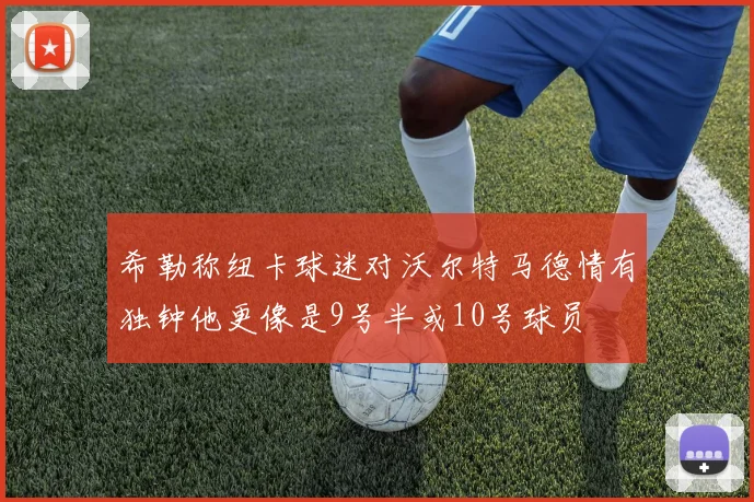 希勒称纽卡球迷对沃尔特马德情有独钟他更像是9号半或10号球员